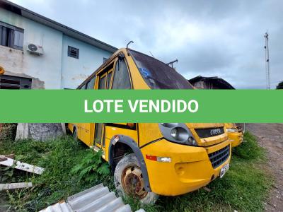 LOTE 035 - IVECO CITYCLASS 70C17 - ANO 2012/2013 - NÃO FUNCONA