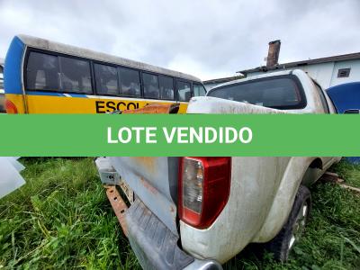 LOTE 029 - NISSAN FRONTIER S 4X4 - ANO 2014/2015 - COMPLETA - NÃO FUNCIONA