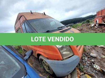 LOTE 026 - SUCATA DE VEÍCULO BAIXADO / FORD TRANSIT 350L TA (IMPORTADO) FURGÃO / ANO MODELO: 2010/2011