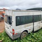 LOTE 034 - FORD TRANSIT BUS 350 l - ANO 2008/2009 - 16 LUGARES - NÃO FUNCIONA
