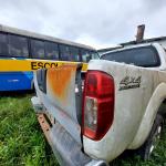 LOTE 029 - NISSAN FRONTIER S 4X4 - ANO 2014/2015 - COMPLETA - NÃO FUNCIONA