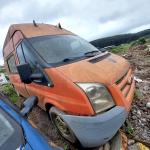 LOTE 026 - SUCATA DE VEÍCULO BAIXADO / FORD TRANSIT 350L TA (IMPORTADO) FURGÃO / ANO MODELO: 2010/2011